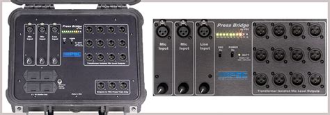 press audio distribution box|audio distribution box.